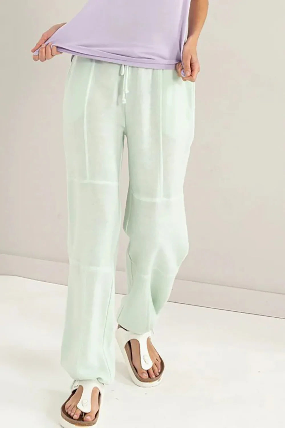 Soft Drawstring Casual Jogger Pants – Comfortable Athleisure Wear