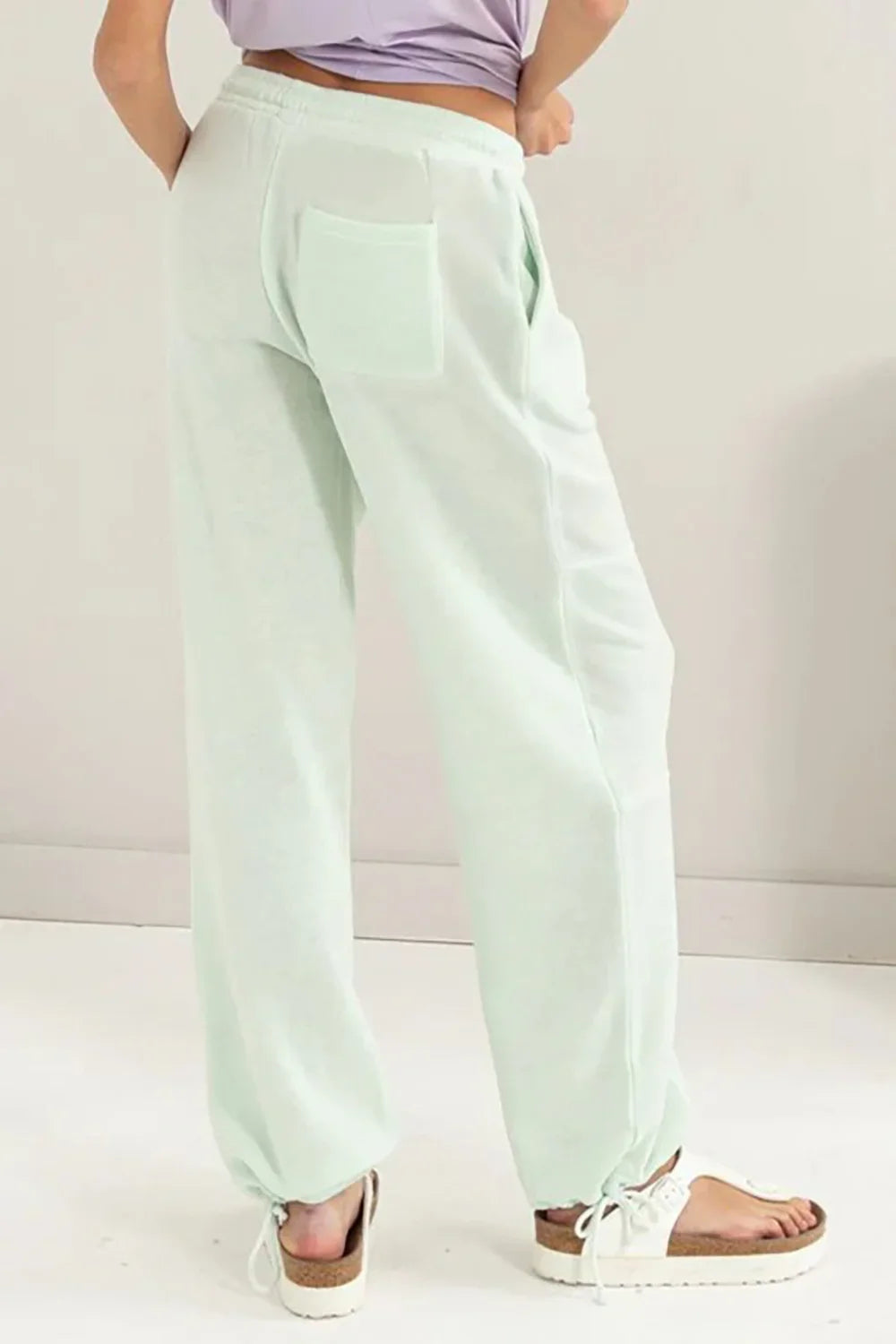 Soft Drawstring Casual Jogger Pants – Comfortable Athleisure Wear